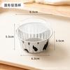 Mini Molde para Hornear Basque Caja 2 Pulgadas 4 Pulgadas Taza de Pudín Vasco Alta Temperatura Grado Alimenticio Caja de Embalaje Snow Mei Niang