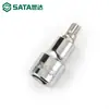 Sata Shida Dafei Soquete de Chave de Fenda 12 Cantos Flor de Ameixa 12,5mm Ferramenta de Broca Soquete de Chave de Catraca Estendida