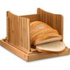 Nueva Tabla de Cortar Pan de Bambú con Cajón y Cuchillo Creativa Tabla de Cortar Pan de Bambú Amazon Caliente Bandeja para Cortar Tostadas