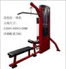 Entrenador con clip de pecho flexión y extensión de muslo jalón alto talla pájaro embarque inverso gimnasio comercial enseñanza privada