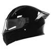 Anuncio Casco de Motocicleta para Hombre y Mujer Luz Trasera LED para Motocicleta Casco Integral para Todas las Estaciones Casco Abierto Certificado 3C/Dot