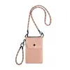 Bolso bandolera minimalista de estilo japonés para hombre, bolso de hombro versátil y moderno de nailon, mini bolso para colgar del cuello, mochila pequeña para mujer