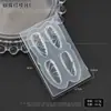 Libro Rojo Explosiones Manicura Molde de Relieve 3D Molde de Silicona Flor de Hielo Dibujos Animados Lazo Cinta Molde Estéreo DIY