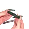 Elegante presilha de cabelo com strass para mulheres, um acessório estiloso para prender o cabelo de trás e as franjas laterais
