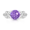 Anillo de Corona de Flores de Corte Fuego Artificial de Piedras Preciosas de Colores Más Vendido en Tiktok para Mujeres, Incrustado con Diamantes de Alto Carbono Súper Brillantes, Moderno y Sencillo, Anillo Chapado en Oro