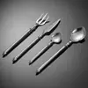 Juego de Vajilla Neptunus Acero Inoxidable 304 Comida Occidental Hotel de Alta Gama Restaurante Cuchillo y Tenedor para Filete Cuchara de Postre Cuchara para Café