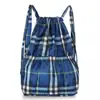 Mochila Versátil com Cordão de Nylon Bolsa Esportiva Feminina para Exterior Bolsa de Mamãe Mochila de Grande Capacidade Bolsa Leve de Viagem