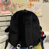Linda Bolsa Cruzada de Peluche de Pingüino Gordito de Dibujos Animados para Niñas, Nueva Mochila Ligera de Peluche para Estudiantes de Otoño e Invierno