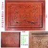 Acessórios para mesa de chá, bandeja embutida estilo chinês de aço inoxidável para uso doméstico, madeira de jacarandá e wengê, conjunto completo de pratos de drenagem, feito sob medida