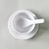 Cuchara de Plato Mini Artificial de 3.5cm Modelo Juguete de Comida Miniatura Casa de Juego para Niños Juguete DIY Accesorios de Plástico