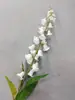 Flores de Casamento Brancas Teto do Salão de Casamento Materiais de Flores Brancas Adereços de Decoração Flores de Seda Arranjo de Flores de Hotel Adereços de Guia de Estrada