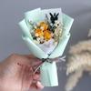 Mini Ramo de Flores Frescas Rosa Flor Seca Mini Exquisito Regalo de Acompañamiento Flor Eterna Decoración Gympani 520