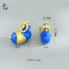 Colgante Tangma Arena Goteante Oro Esmalte Azul Cobre Chapado en Oro Estilo Chino Nuevo Moda Versátil Lujo Ligero Colgante