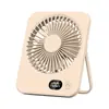 Nuevo ventilador de escritorio portátil recargable ultradelgado transfronterizo, mini ventilador USB, mini ventilador de mano para escritorio