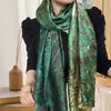 Bufanda de Seda Nueva de Verano con Protección Solar Estilo Coreano de Moda Nueva Sección de Seda Bufanda Larga de Primavera y Otoño Chal de Gran Tamaño con Aire Acondicionado Doble Propósito