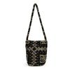 Bolsa de Hombro de Moda Estilo Perezoso Linda Color de Contraste Otoño e Invierno Explosiones Ligera Versátil Lana de Cordero Cruzada Bolso para Mujer
