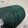Hilo Hueco, Hilo Dorado, Hilo Brillante, Hilo de Lana, Decoración de Borde de Bolsa, Paquete de Materiales de Hilo Dorado Claro, Aguja de Tejer y Hilo con Purpurina