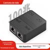 Divisor de cabo de rede RJ45 um-dois de rede de cabeça reta dois dispositivos ao mesmo tempo extensor de cabo de carregamento de correia de rede