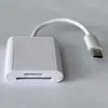 Lector de Tarjetas SD para iPhone iPad, Lector de Tarjetas Micro SD Lector de Tarjetas de Memoria con Enchufe Adaptador USB Plug and Play Visor de Tarjetas para Cámaras de Juego de Rastro Soporta Tarjeta SD y TF No Requiere App