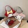 Bolso de mano de dibujos animados para niñas, bolso cruzado de estilo japonés, lindo bolso de hombro para niños pequeños, bebés y estudiantes, bolso pequeño infantil moderno