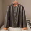 Ropa de lote pequeño Primavera 2026 Mujer Temperamento Cuello redondo Chaqueta de cuero PU Casual de un solo botón Chaqueta de cuero ecológica Top
