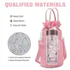 Bolsa para Botella de Agua Portátil Más Vendida, Funda Refrigerante Aislada para Botella de Agua, Bolsa Plegable con Múltiples Bolsillos para Botella de Agua Cruzada al Hombro
