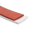 Fabricante Venta al por Mayor Tira de Sellado de Esponja de Espuma de Silicona Tira de Sellado Plana de Espuma de Silicona Tira de Sellado de Esponja Resistente a la Temperatura