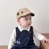 Gorro de Bebé Primavera y Otoño Estilo Coreano Gorra de Boina de Moda para Bebé y Niño Pequeño Versátil Hacia Atrás Gorra de Béisbol para Exteriores Tendencia