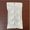 Venta caliente transfronteriza tope de puerta plano sin perforaciones base adhesiva transparente táctil de puerta anti-colisión silicona silencioso seguro tope de puerta