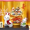 Le Meow Cerâmica Pintada Forno Yakushi Japonês Genuíno Ornamentos Gato da Sorte Cofre Gato