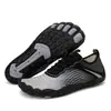Novos sapatos de vadeio respiráveis de secagem rápida de cinco dedos para uso externo para homens e mulheres, sapatos anfíbios para praia, sapatos de natação, sapatos para corrida e fitness indoor