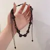 Collar Étnico Bohemio con Cuentas de Cáscara de Coco para Mujer, Diseño de Nicho, Lujo Accesible, Accesorios Versátiles de Estilo Étnico