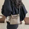 Moda 2026 Primavera Nuevo Bolso Cubo Versátil de Cuero Suave para Mujer, Bolso Cruzado Elegante con Textura de Alta Calidad, Bolso de Hombro para Viajes Diarios