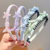 Diadema de concha de estrella de mar color macarrón con dientes antideslizante para niñas ambiente de playa accesorios para el cabello diadema infantil
