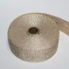 Cinta de Aislamiento para Tuberías de Fibra de Vidrio con Tratamiento Térmico Cinta de Aislamiento contra Incendios de Fibra de Vidrio Resistente a Altas Temperaturas