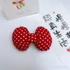 Nuevo Tela de Lunares Lazo de Dibujos Animados Accesorios Aro para el Cabello Creativo Accesorios para el Cabello Accesorios de Ropa DIY Material para Funda de Teléfono Móvil