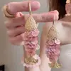 Brincos Pendentes de Peixe Azul Exquisitos Inspirados no Design Europeu e Americano, Únicos e Estilosos, Estilo Transfronteiriço, Colar de Peixe Azul Deslumbrante