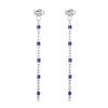 Pendientes Populares de Acero de Titanio para Damas Europeas y Americanas Estilo Bohemio Borla Simple Pendientes para Damas Venta al por Mayor de Comercio Exterior