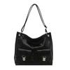 Bolso de Axila de Nicho Estilo Coreano para Mujer 2026 Nuevo Bolso de Motocicleta Vintage Bolso Cruzado Versátil de Gama Alta Bolso Pequeño de Hombro Único
