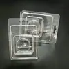 Caja blister plegable de PVC PET procesado con tapa, caja de embalaje para tarjetas de ferretería, embalaje de papelería, llaveros