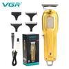 Vgr919 Nuevo Cortapelos Eléctrico de Empuje Transfronterizo Especial para Hombres Cabeza de Aceite Tallado Compacto Portátil Cortapelos Eléctrico