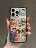 Capa de Celular Happy Xiaoxin Adequada para Apple 17 Pro Max Modelo Novo 16 Acrílico 14 Desenho Animado Fofo 13 Protetora