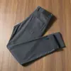 Pantalones Casuales Rectos Estilo Americano Retro Otoño e Invierno Caqui Pantalones de Sarro de Algodón para Herramientas Pantalones de Mezclilla de Cinco Bolsillos para Hombre