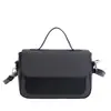 Bolso de Moda Coreano para Mujer 2025 Nuevo Primavera y Verano Simple Elegante Pequeño Cuadrado Textura Nicho Bolso de Hombro Único Cruzado