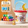 Set de Arcilla de Colores Deli 24 Colores 36 Colores Juguetes Creativos de Arcilla DIY para Niños Actividades para Estimular el Cerebro de Primer Grado