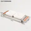Bar Ktv Conjunto de Talheres de Aço Inoxidável Escovado Cinzeiro para Sala Privada Bandeja de Frutas Conjunto de Decoração de Mesa Mesa de Jantar