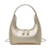 Bolsa de Axila con Texturas Francesas Transfronteriza para Mujer Verano Texturas Nicho Bolso de Hombro de Media Luna Bolso de Mano Corea del Sur Bolsa Ins