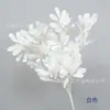 Simulação de Folhas de Jujuba Verdes em Feixe Paisagismo de Hotel Modelagem Layout de Cena de Casamento Caixa de Flores com Parede de Flores Arranjo de Flores
