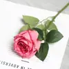 Flor Artificial Nova Rosa Solitária Buquê de Rosas Enfeites de Decoração para Casa de Alto Padrão Mar de Flores Artificiais Arranjo de Casamento