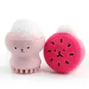 Cepillo de pulpo de silicona herramienta de limpieza facial instrumento de limpieza y masaje limpieza de fábrica de silicona personalizado entrega de una sola pieza